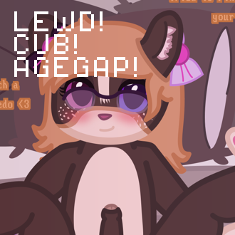 Jamie is laying on the bed, her legs being held up by a POV character.... (continued inside the page)
It also has the following text:
LEWD!
CUB!
AGEGAP!
 
